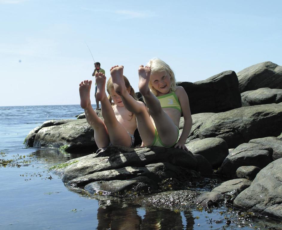 Skrea Camping Hotell Falkenberg Eksteriør bilde